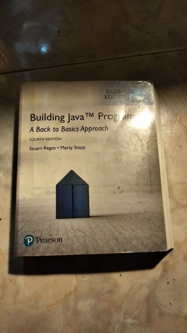 Building Java Programs, 4th Edition (Category: Textbooks) located in Singapore. Submitted by cafeofcarrotnerd93 (Listing ID 1409967051, Image 1). Description: java programming books for java developers to improve java programs .
