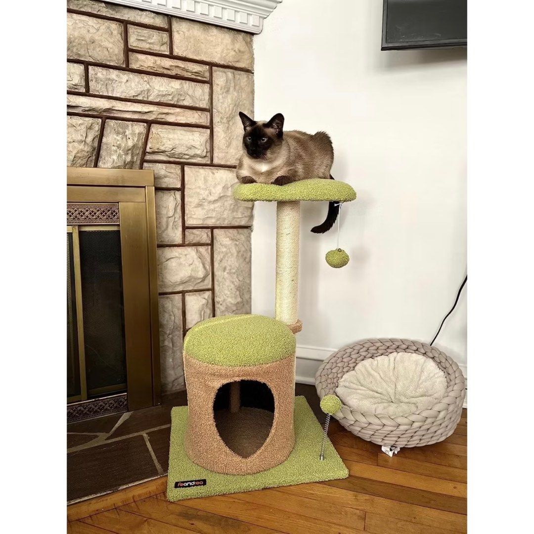 Cat Tree with Condo and Scratching Post (Category: Homes & Other Pet Accessories) located in Quezon City. Submitted by va_v2 (Listing ID 1409980771, Image 3). Description: .