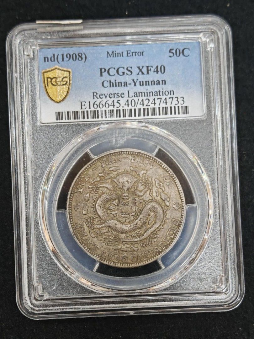 China 1908 - 50 Cents ( Error Coin ), Hobbies & Toys, Memorabilia &  Collectibles, Currency on Carousell