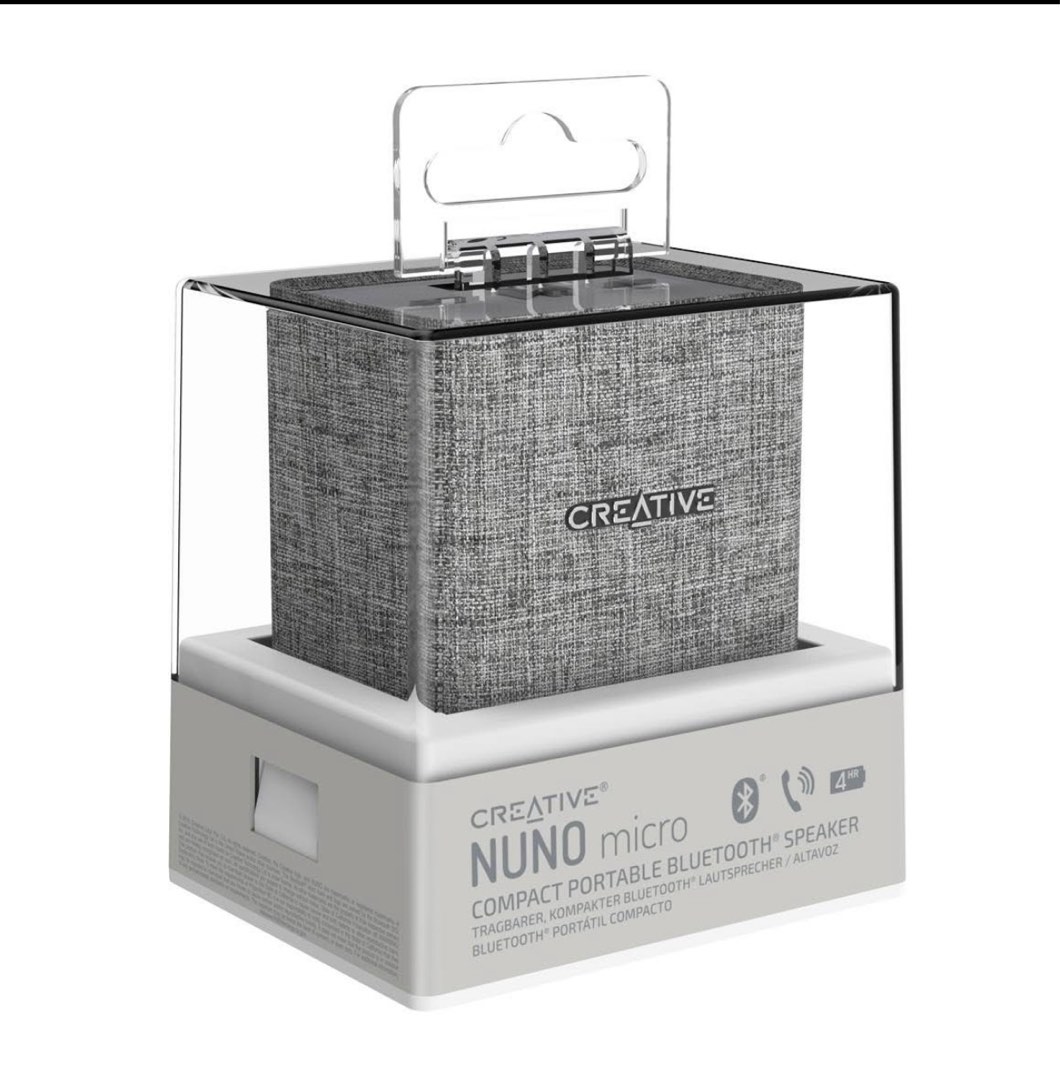 Creative Nuno micro compact portable Bluetooth speaker, Audio, Portable ...