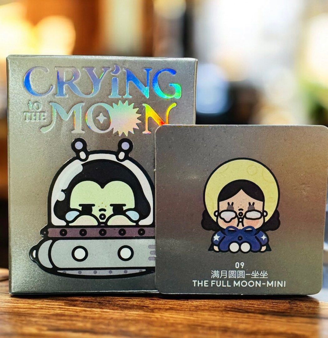 Crybaby - The Full Moon mini version (Category: Designer & Blind Box Toys) located in Pasig City. Submitted by jennies_closet (Listing ID 1409962618, Image 1). Description: Want to Sell Only / Not for Trade: Crying to the Moon sitting version Available: The Full Moon mini 400 pesos Condition: Brand new, Sealed foil, open box below with card Location: Antipolo City Mode of Payment: GCASH or BPI Mode of Delivery: Lalamove, booking and sf c/o buyer 