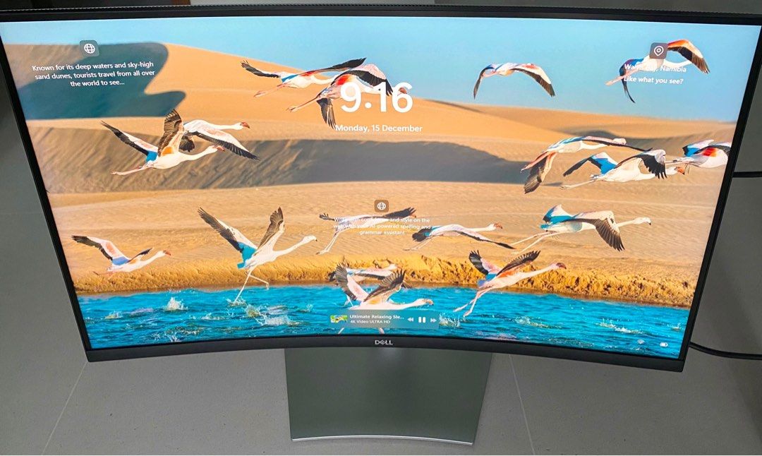 Dell S3221QS 32” 4K UHD Curved Monitor, Computers & Tech, Parts ...