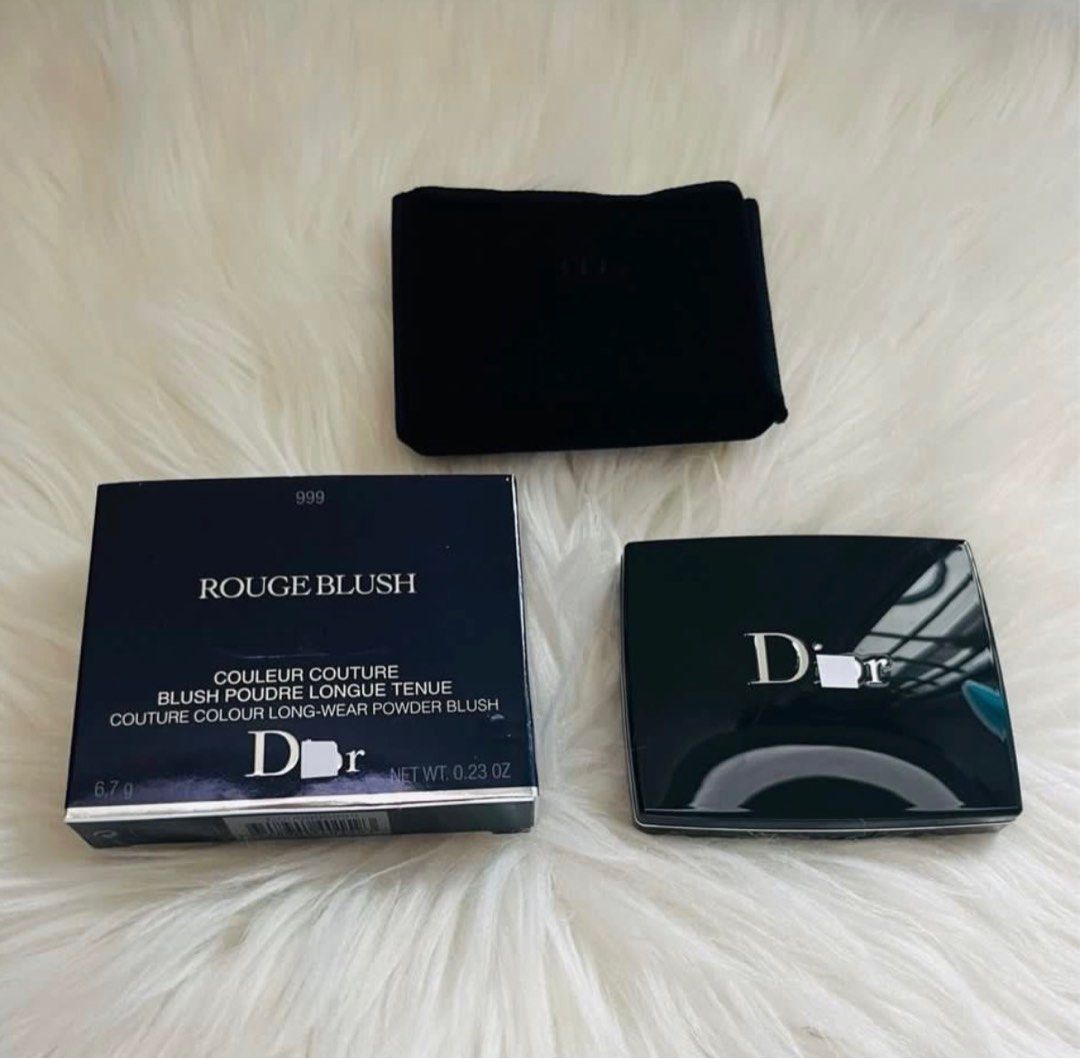Dior powder blush (Category: Makeup) located in San Juan City. Submitted by cashfrancefashioncosmetics_ph (Listing ID 1409993292, Image 2). Description: ‼️DiorROUGE POWDER BLUSH 6.7g 📌 SHADE 999.