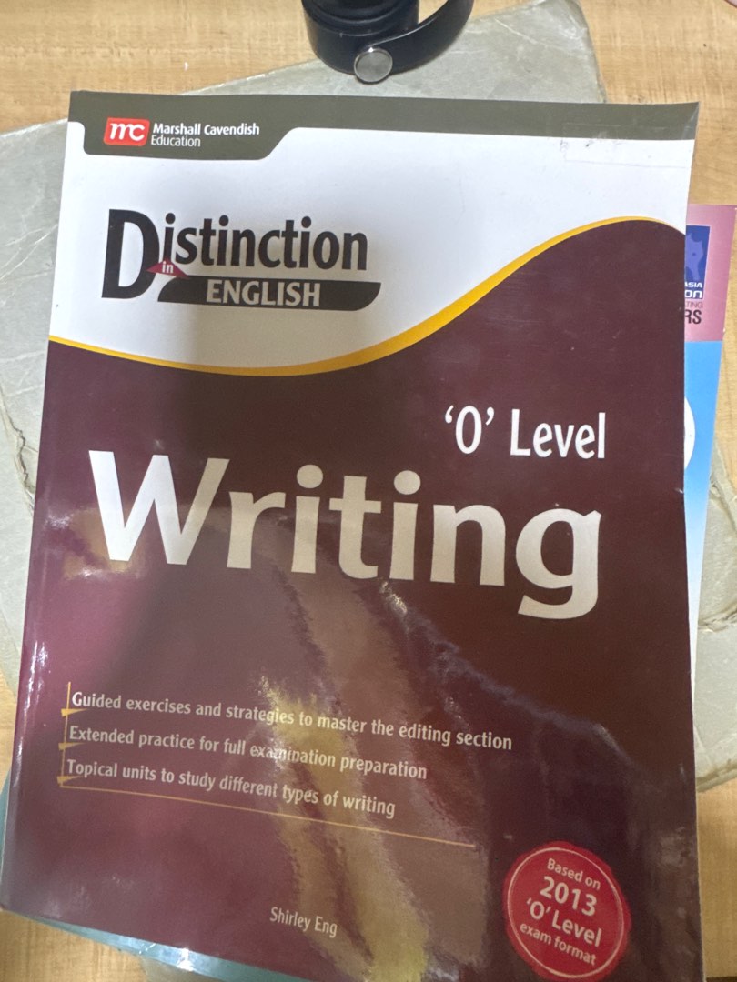 Distinction in English 'O' Level Writing Textbook, Hobbies & Toys ...