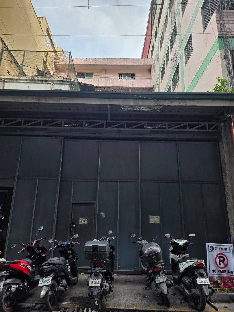 FOR LEASE - Warehouse/Storage Building in Raon (Category: Commercial) located in Manila. Submitted by read_description (Listing ID 1409845256, Image 1). Description: FOR LEASE – 6-STOREY WAREHOUSE / STORAGE BUILDING • 6 floors available • Ideal for storage, warehouse, logistics, or light industrial use • Wide interior spaces with good ceiling clearance • Covered structure with secure metal gate • With lighting and power supply • Accessible locati