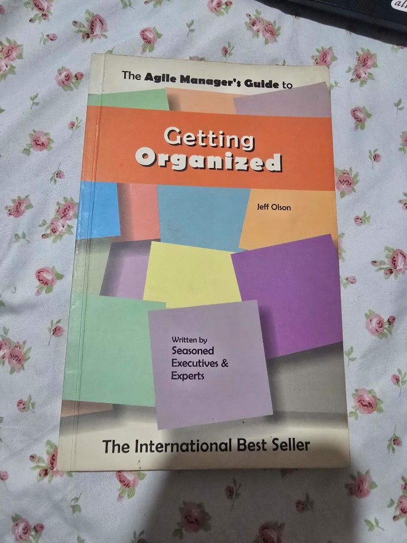Getting Organized: The Agile Manager's Guide (Category: Textbooks) located in Quezon City. Submitted by zmmpreloved (Listing ID 1409960245, Image 1). Description: Book is part of The Agile Managers Series. It is written by seasoned executives and experts. The book aims to help you meet deadlines, concentrate on tasks, and gain control of your life and career. It is an international best seller..