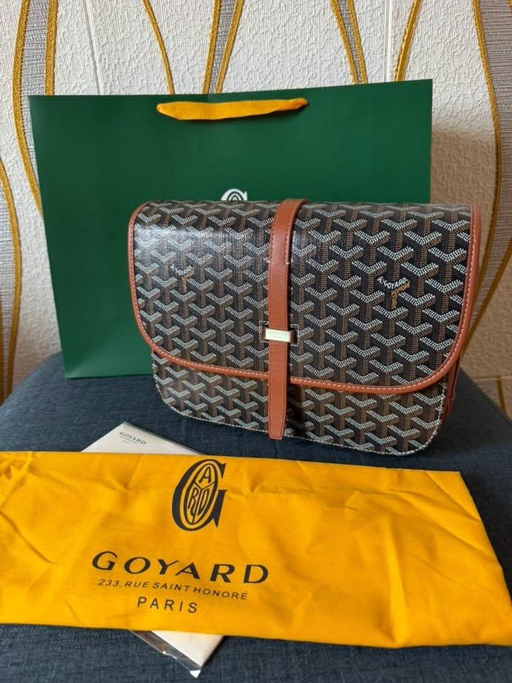 Goyard bags AVAILABLE ONHAND (Category: Luxury Bags & Wallets) located in Manila. Submitted by beaumontandco (Listing ID 1409821499, Image 1). Description: - Goyard Handbags - Styles: Messenger Bag, Tote Bags, Backpack, Clutch - Signature Goyardine Pattern - Colors: Brown, Blue, Green, Grey - Includes: Dust Bag, Shopping Bag.