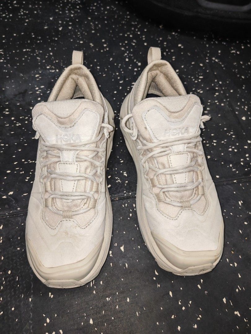 Hoka Kaha 3 low Oat goretex (Category: Sneakers) located in Cabuyao City. Submitted by jeromecgo (Listing ID 1409810660, Image 2). Description: For Sale pair from Singapore 100% authentic Hoka Kaha low 3 GTX Oat US 9 used once, no issue no box meet up: laguna area, if metro manila, meet in my availability tags: nike, jordan, adidas, new balance, anta, li-ning puma, underarmour, kobe, lebron.