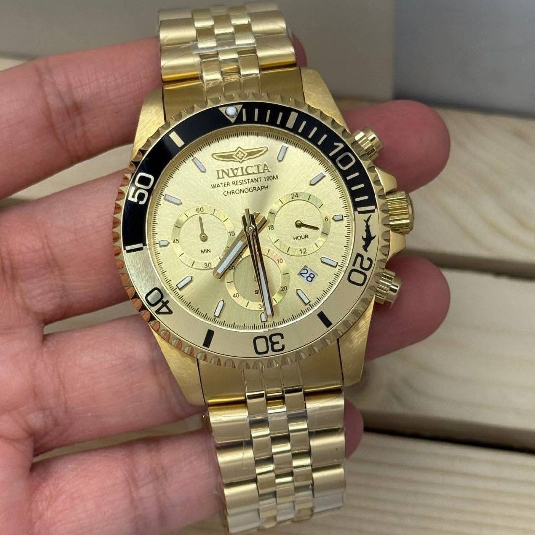 Invicta 48118 Titan Men Pro Diver (Category: Luxury Watches) located in Manila. Submitted by bestfindsbydivine (Listing ID 1409862309, Image 3). Description: INVICTA 48118 Titan Mens Pro diver Chronograph 43mm. Rotating Bezel Get yous now..