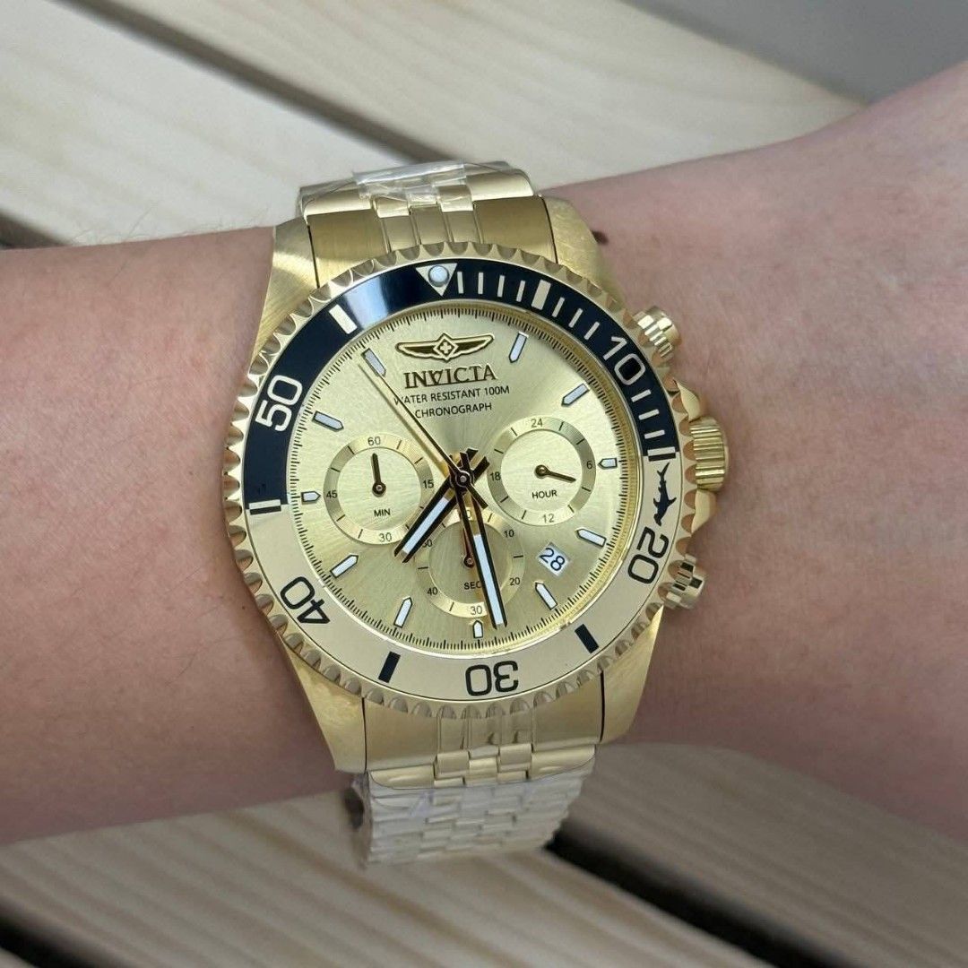 Invicta 48118 Titan Men Pro Diver (Category: Luxury Watches) located in Manila. Submitted by bestfindsbydivine (Listing ID 1409862309, Image 2). Description: INVICTA 48118 Titan Mens Pro diver Chronograph 43mm. Rotating Bezel Get yous now..