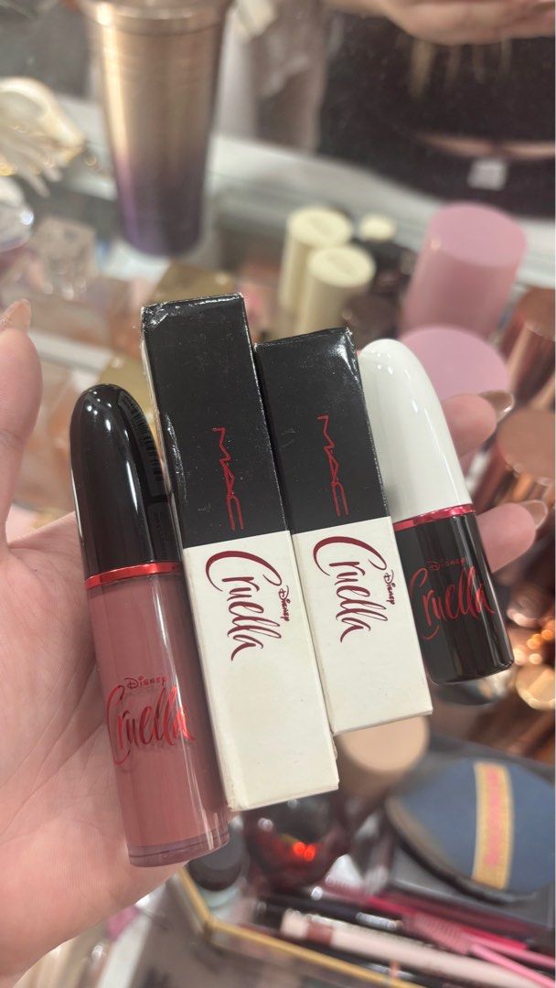 Mac cruella limited edition lipsticks bundle (Category: Makeup) located in Antipolo. Submitted by jecxxiz (Listing ID 1409811184, Image 1). Description: .