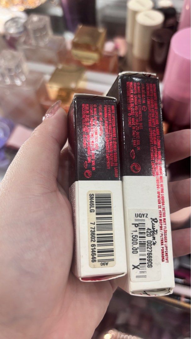 Mac cruella limited edition lipsticks bundle (Category: Makeup) located in Antipolo. Submitted by jecxxiz (Listing ID 1409811184, Image 2). Description: .