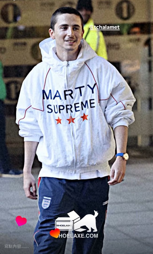 MARTY SUPREME 長袖シャツ XL A24 NAHMIAS x Marty Supreme A24 Classic Warm Up Jacket, 名牌, 服裝