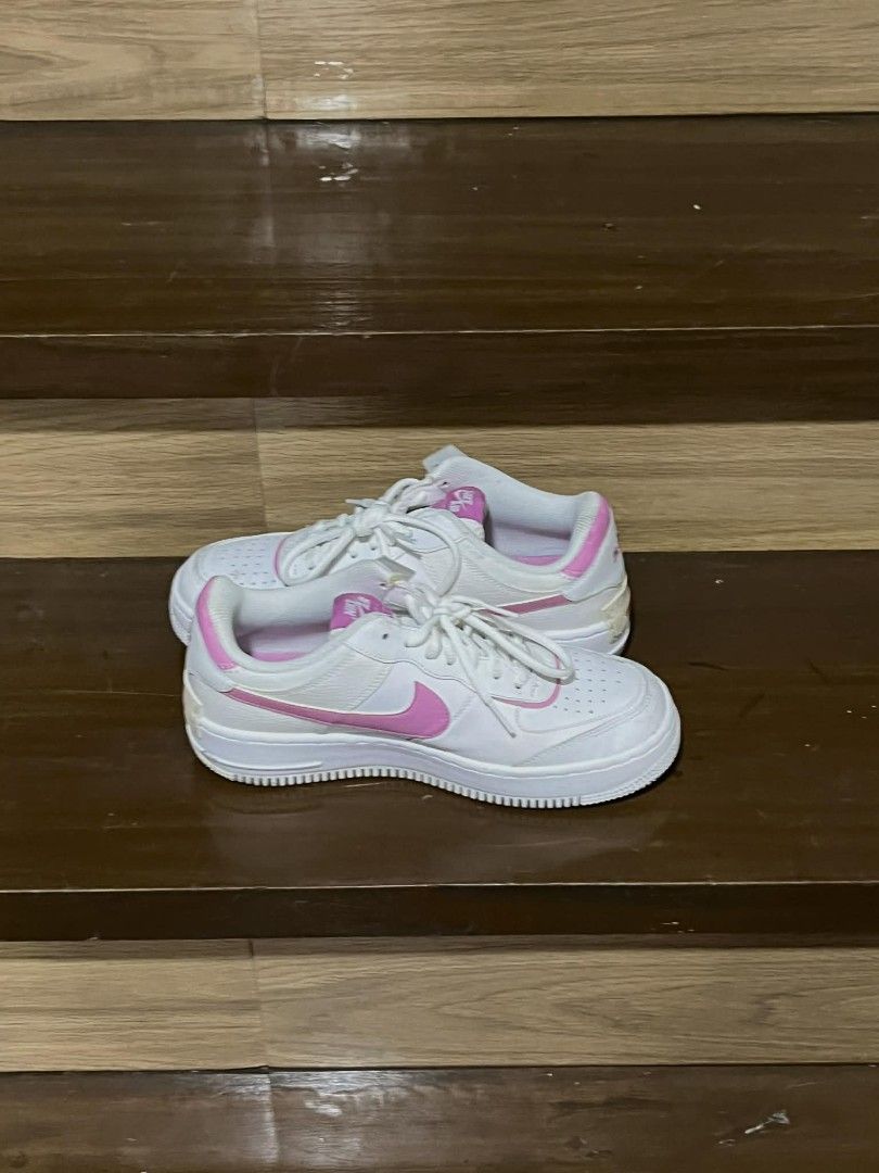 Original Airforce 1 Shadow White Pink (Category: Sneakers) located in Tanay. Submitted by eulaaaaa (Listing ID 1409816447, Image 3). Description: .
