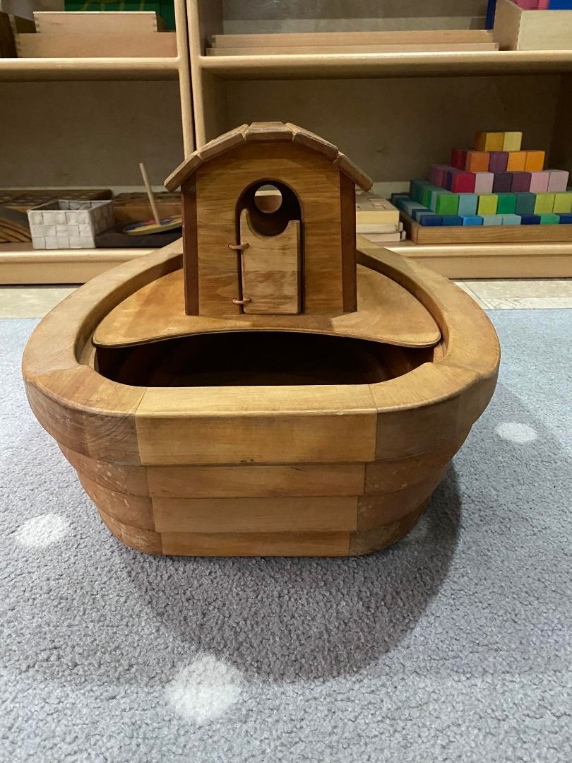 Ostheimer wooden ark (Category: Educational & Learning Toys) located in Manila. Submitted by theeditmarket (Listing ID 1272341810, Image 2). Description: SRP 30,000-35,000 RFS: decluttering ARK ONLY, animals not included.
