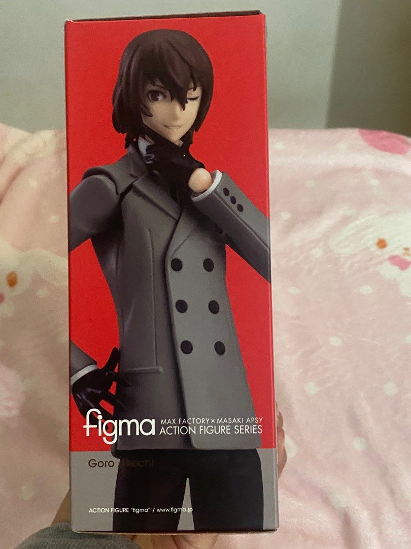 Persona 5 — Figma 496 Goro Akechi Action Figure Authentic (Category: Figurines & Statues) located in Makati City. Submitted by fruishly (Listing ID 1409919274, Image 2). Description: — Good condition — Authentic figma action figure — No flaws tags: anime, persona 5, game, ps5, akechi goro, shuake.