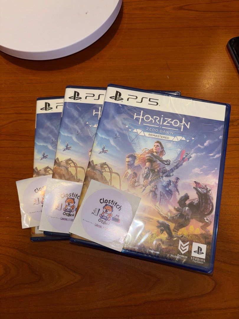 PS5 Horizon Zero Dawn Remastered Sale! (Category: PlayStation) located in Quezon City. Submitted by clostitchotaku100 (Listing ID 1409849497, Image 1). Description: .