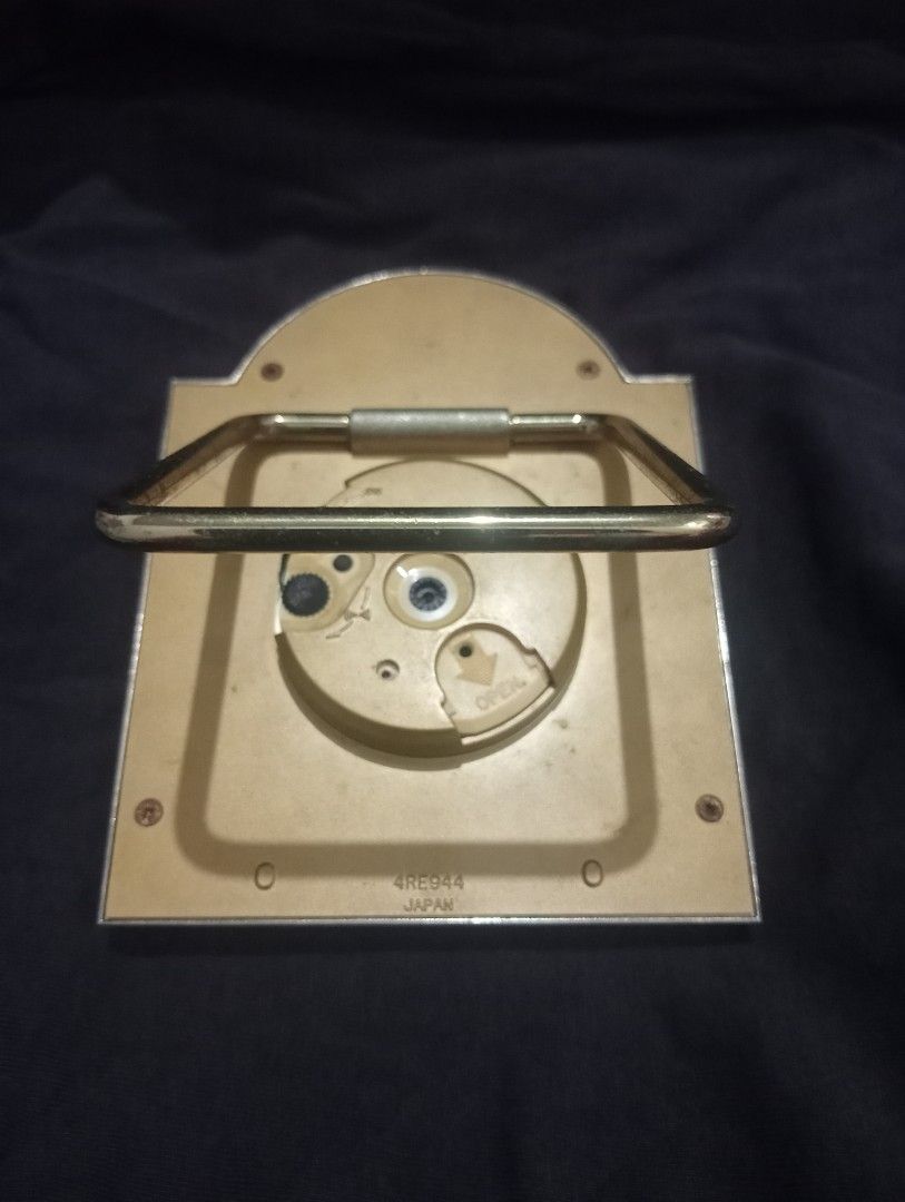Rhythm Quartz Alarm Clock (Category: Clocks) located in San Mateo. Submitted by leonsmom (Listing ID 1409951216, Image 3). Description: vintage Rhythm Quartz Alarm Clock made in Japan. good working conditon..