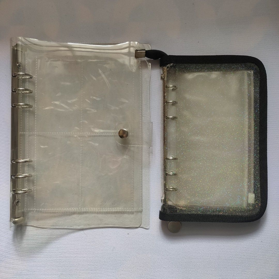 SET A5 A6 Clear Card Binder with Zipper (Category: Stationery & School Supplies) located in Santa Rosa. Submitted by fordahunt (Listing ID 1409993020, Image 1). Description: .