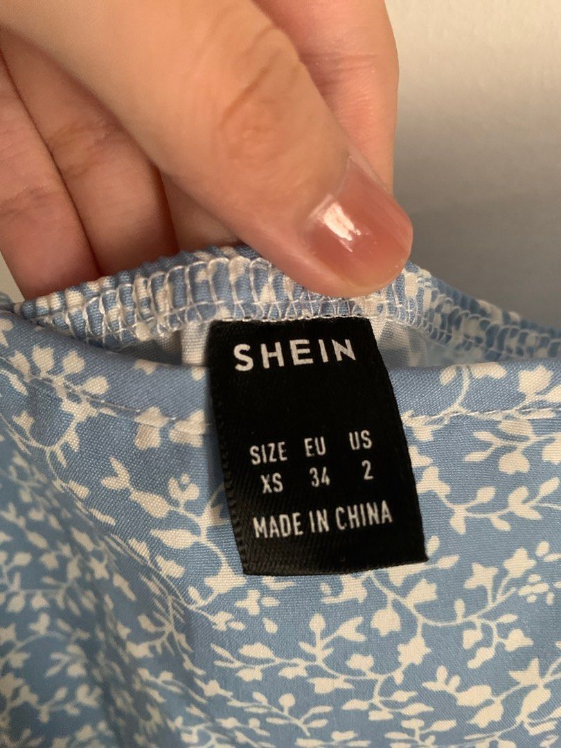 SHEIN Blue Skater Dress (Category: Dresses) located in Paranaque City. Submitted by ashleyreads (Listing ID 1409825489, Image 3). Description: .