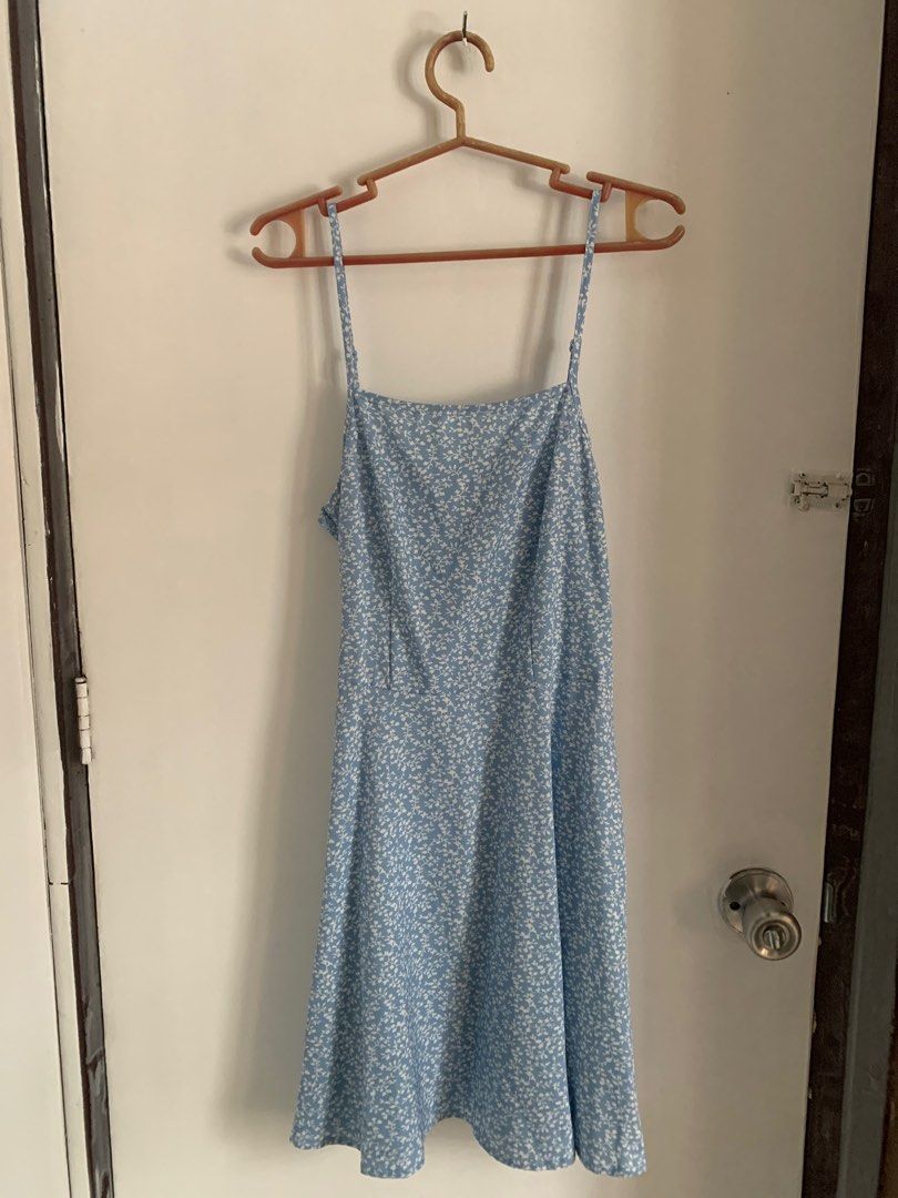 SHEIN Blue Skater Dress (Category: Dresses) located in Paranaque City. Submitted by ashleyreads (Listing ID 1409825489, Image 1). Description: .