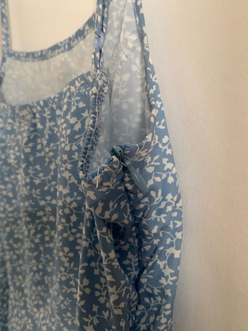 SHEIN Blue Skater Dress (Category: Dresses) located in Paranaque City. Submitted by ashleyreads (Listing ID 1409825489, Image 2). Description: .