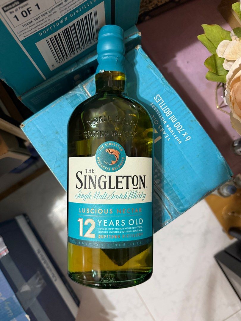 Singleton 12 (Category: Alcoholic Beverages) located in Singapore. Submitted by glitterxponies (Listing ID 1409880504, Image 1). Description: Brand new, few bottles available. .