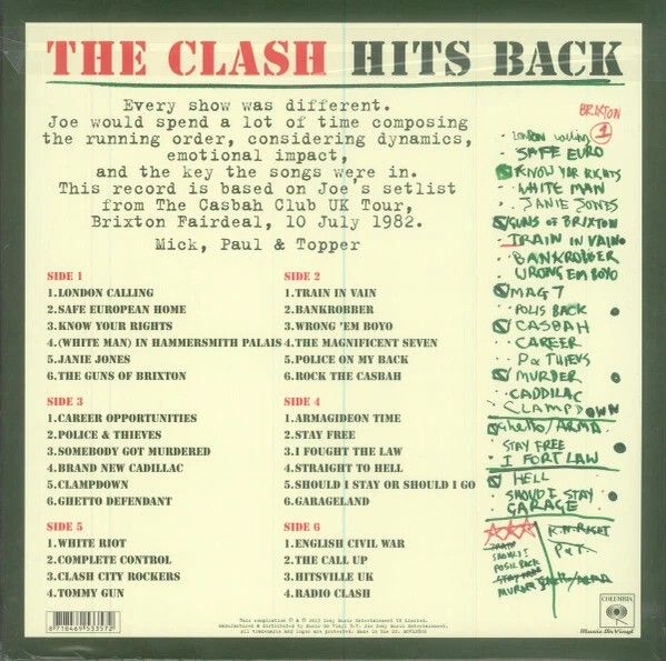 The Clash ‎– Hits Back 3LP (Category: Vinyls) located in Manila. Submitted by jhenaloymerchandise (Listing ID 1409877317, Image 2). Description: The Clash ‎– Hits Back 3LP Brand New sealed made in USA.