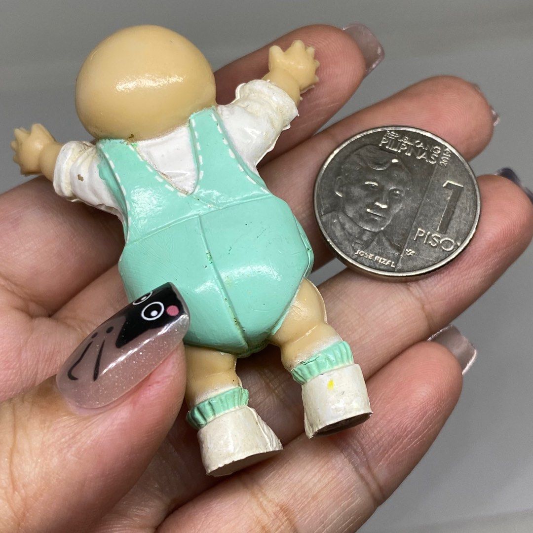 VINTAGE 1984 CABBAGE PATCH DOLL COLLECTIBLE TOY - B (Category: Kids Toys) located in Quezon City. Submitted by kitsune.treasures (Listing ID 1409909592, Image 2). Description: *First to pay policy! *1 day reservation only. Failure to pay on time, auto cancel. 📍Quezon City * MOD: J&T | Lalamove * MOP: GCASH | BPI 📦ON HAND AND READY TO SHIP CONDITION: WHAT YOU SEE IS WHAT YOU GET. Dimensions: Kindly check the photos for the actual measurements. P