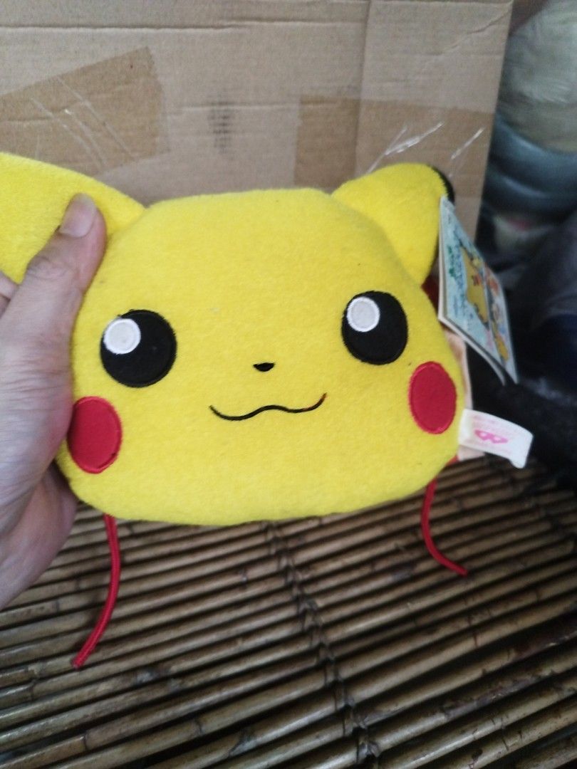 Vintage Pikachu head seat cover (Category: Car Seats) located in Marikina City. Submitted by chadxiii (Listing ID 1409865573, Image 2). Description: vintage Pikachu head seat cover gcash payments location marikina lalamove or jnt.