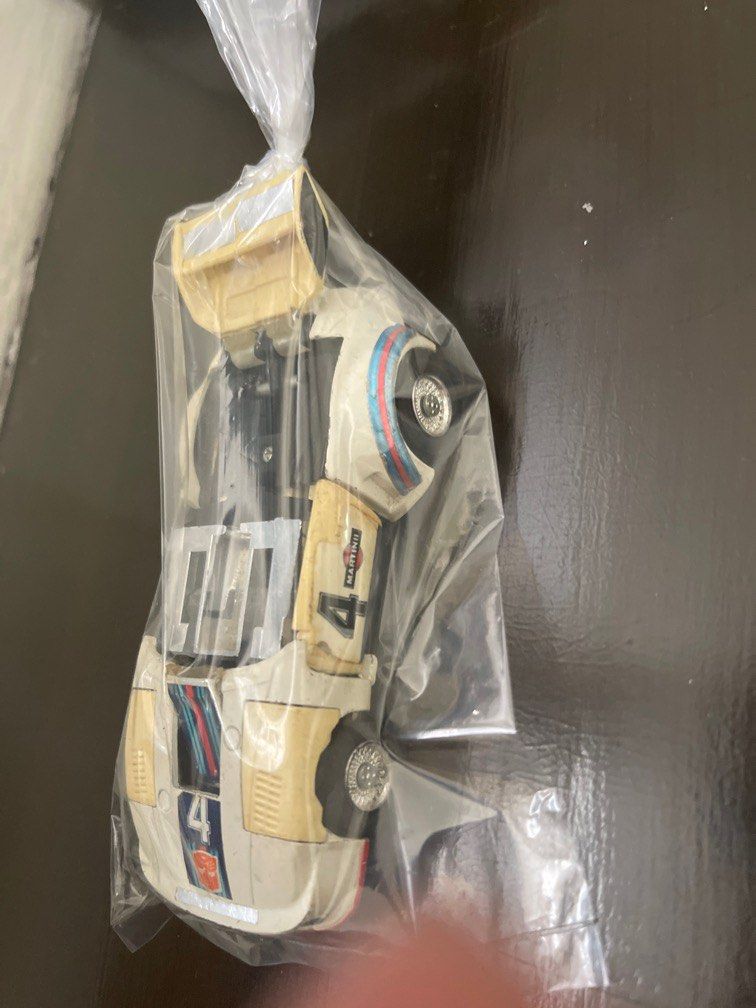1980 Transformers Jazz autobot (Porsche 935) (Category: Vehicle & Diecast Models) located in Paranaque City. Submitted by kikosgarage (Listing ID 1410038404, Image 1). Description: This turns into Robot. Highly Collectibleautobot known as Optimus prime right-hand man .