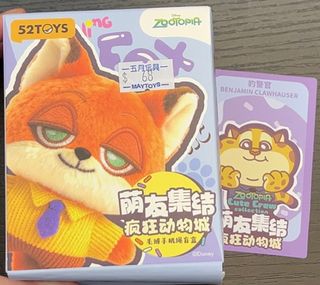 Zootopia 優獸大都會 萌友集结 盲盒公仔, 興趣及遊戲, 玩具 & 遊戲類 - Carousell