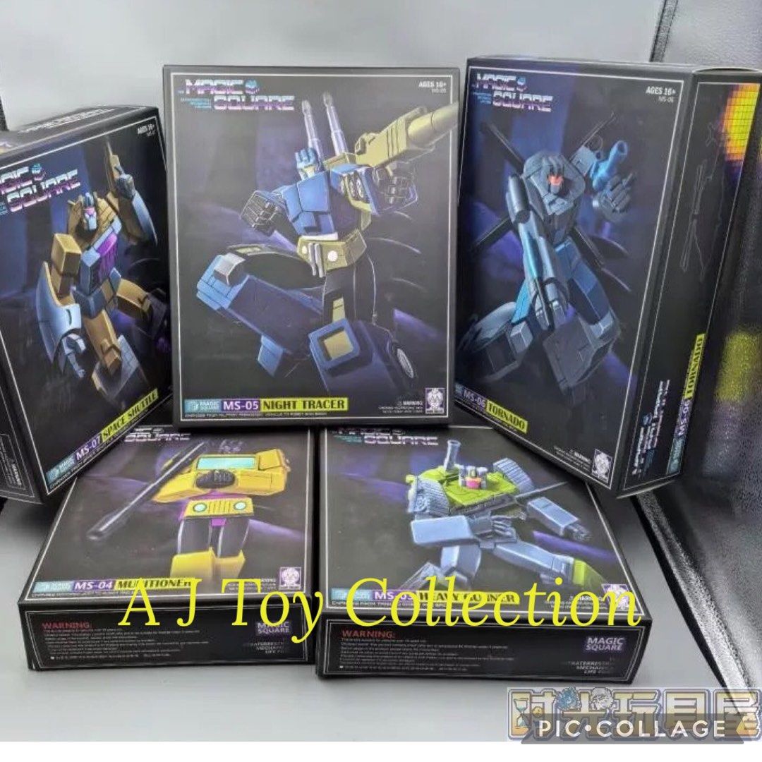 [ In Stock ] Transformers MS Magic Square MS-Toys MS-03 04 05 06 07 MP ...