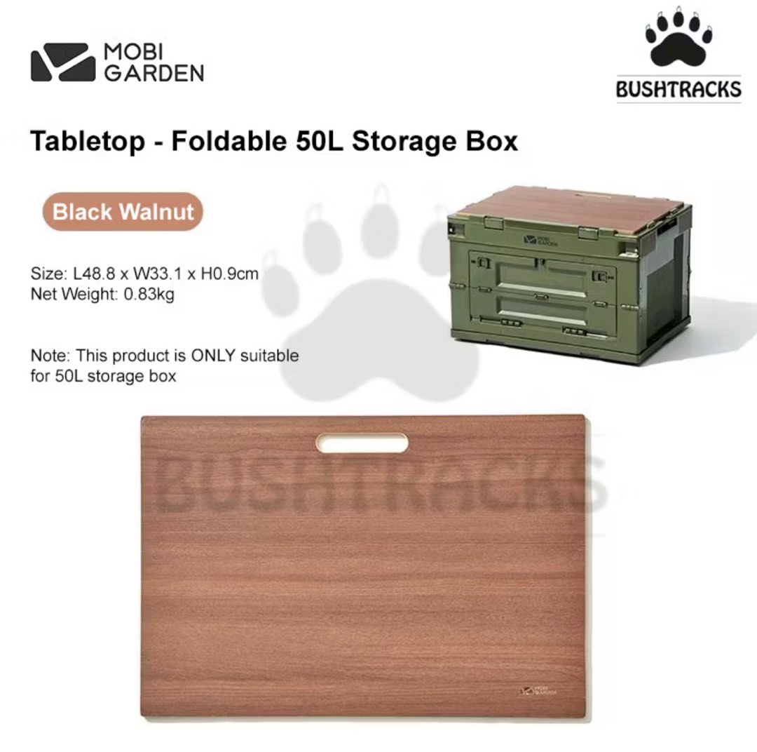 [As Is Product] Mobi Garden 50L Storage Box Tabletop, Furniture & Home ...