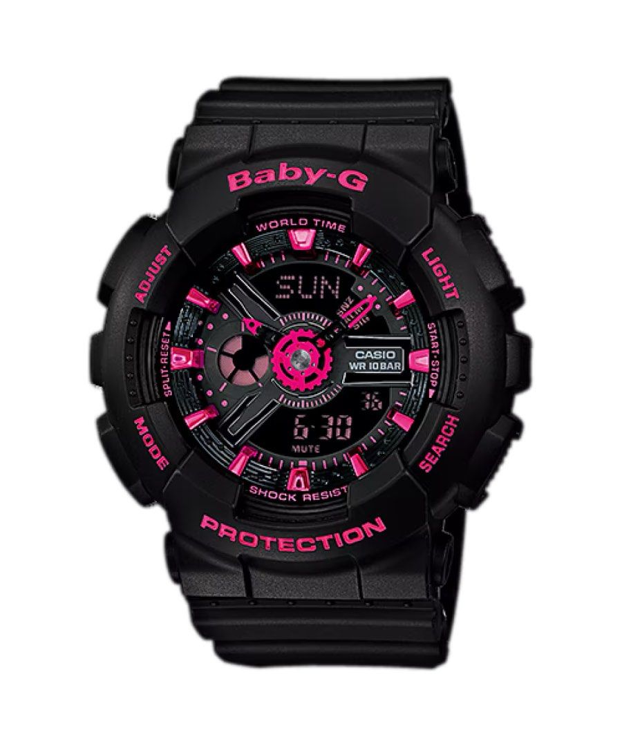 Baby-G Casio Black and Pink Watch (Category: Women's Watches) located in Manila. Submitted by eunicefaye (Listing ID 1410135186, Image 1). Description: BA111-1A Baby-G Women’s Black with Hot Pink Watch Brand: Casio Meetups/pickup: Vigan City (current loc), Ilocos Sur.