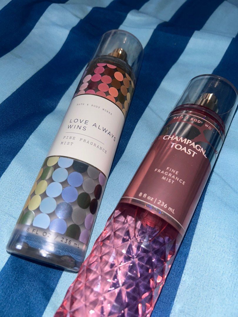 Bath & Body Works Fine Fragrance Mist (Category: Fragrance & Deodorants) located in Mandaluyong City. Submitted by dessaint (Listing ID 1410036008, Image 2). Description: Selling in pair for 1k. Only sprayed to smell. .