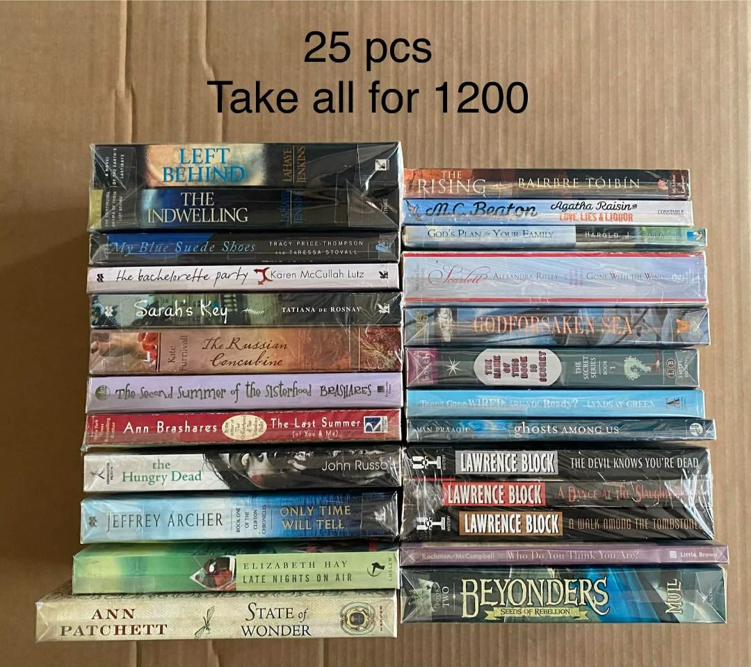 BOOK BUNDLE 4 (PAPERBACK) (Category: Storybooks) located in San Pablo. Submitted by ABUBOOKS (Listing ID 1410109877, Image 1). Description: Get the bundle for only 1000. All books are in good condition. * We can offer you larger discounts if you purchase more..