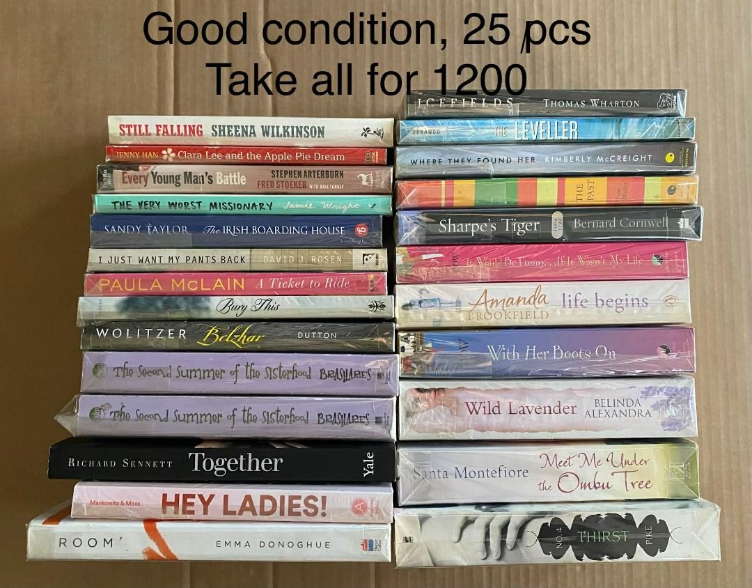 BOOK BUNDLE 6 (PAPERBACK) (Category: Storybooks) located in San Pablo. Submitted by ABUBOOKS (Listing ID 1410110433, Image 1). Description: Get this book bundle for only 1200. All books are in good condition. * We offer higher discounts for larger purchases..