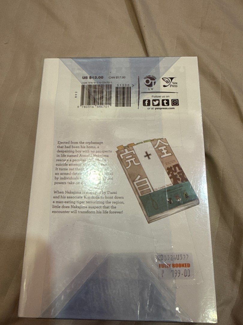 Bungo Stray Dogs Volume 1 (Category: Comics & Manga) located in General Santos City (Dadiangas). Submitted by vxiechii (Listing ID 1410048996, Image 2). Description: - bungo stray dogs english version manga volume 1 fully booked bought - sealed and never used.
