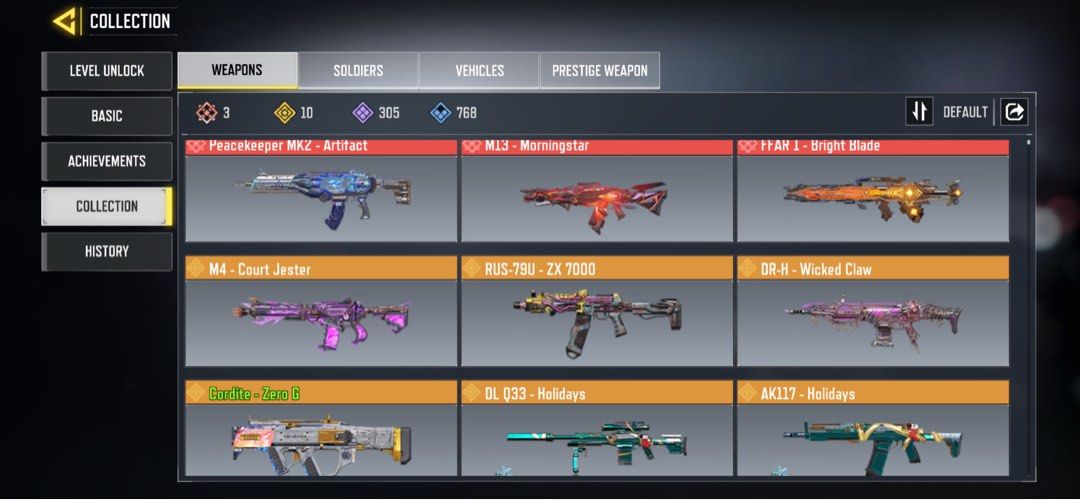 COD Mobile Account - Rare Weapon Skins & Soldiers, Video Gaming, Video ...