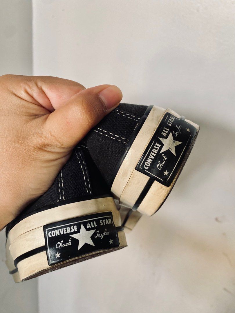 Converse Chuck Taylor All Star Low Black (Category: Sneakers) located in Catarman. Submitted by desa_declutters (Listing ID 1410054224, Image 3). Description: Classic black Converse Chuck Taylor All Star US Women's size 8.