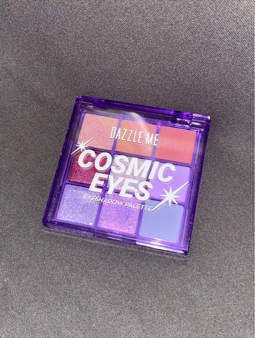 Dazzle Me Cosmic Eyes Eyeshadow Palette (Category: Makeup) located in Mandaluyong City. Submitted by dessaint (Listing ID 1410034047, Image 1). Description: Tried once. Don’t have use for the color palette. .