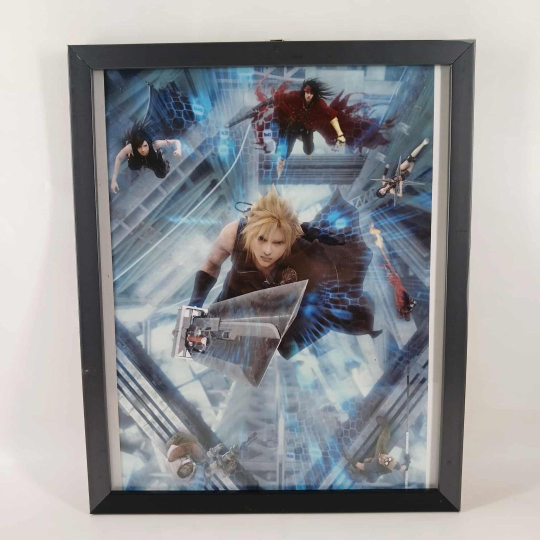 Final Fantasy Framed Wall Art (Category: Wall Decor) located in Manila. Submitted by southrage (Listing ID 1410009291, Image 1). Description: There are other designs available, just send us a DM. Carousell only allows 10 photos per ad. Official Final Fantasy Posters Php 700 each, frame included. (no you can't purchase the poster without the frame) Php 2000 if you get three. Poster Specs: 11 x 14 inches I only have 2 copies of each design. Message