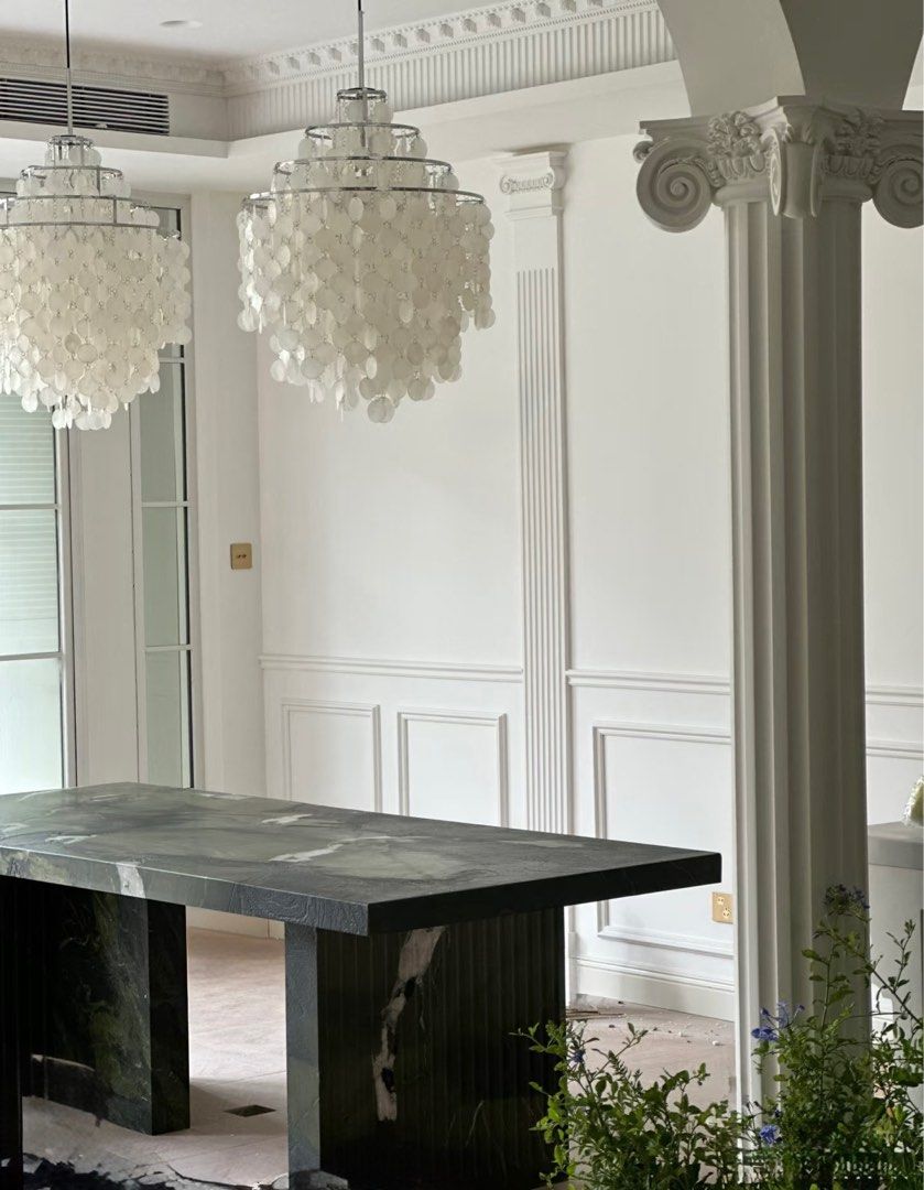Green Marble Dining Table (Category: Tables & Sets) located in Singapore. Submitted by slhaus (Listing ID 1410109772, Image 2). Description: Art piece in your dining room Contact me to find out more.