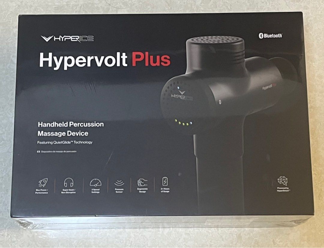 Hyperice Hypervolt Plus 按摩槍 （分類：按摩紓緩用品）位於 Hong Kong。 由 lam.peter 提交（商品編號 1410156079，圖片 1）。簡介： 全新。