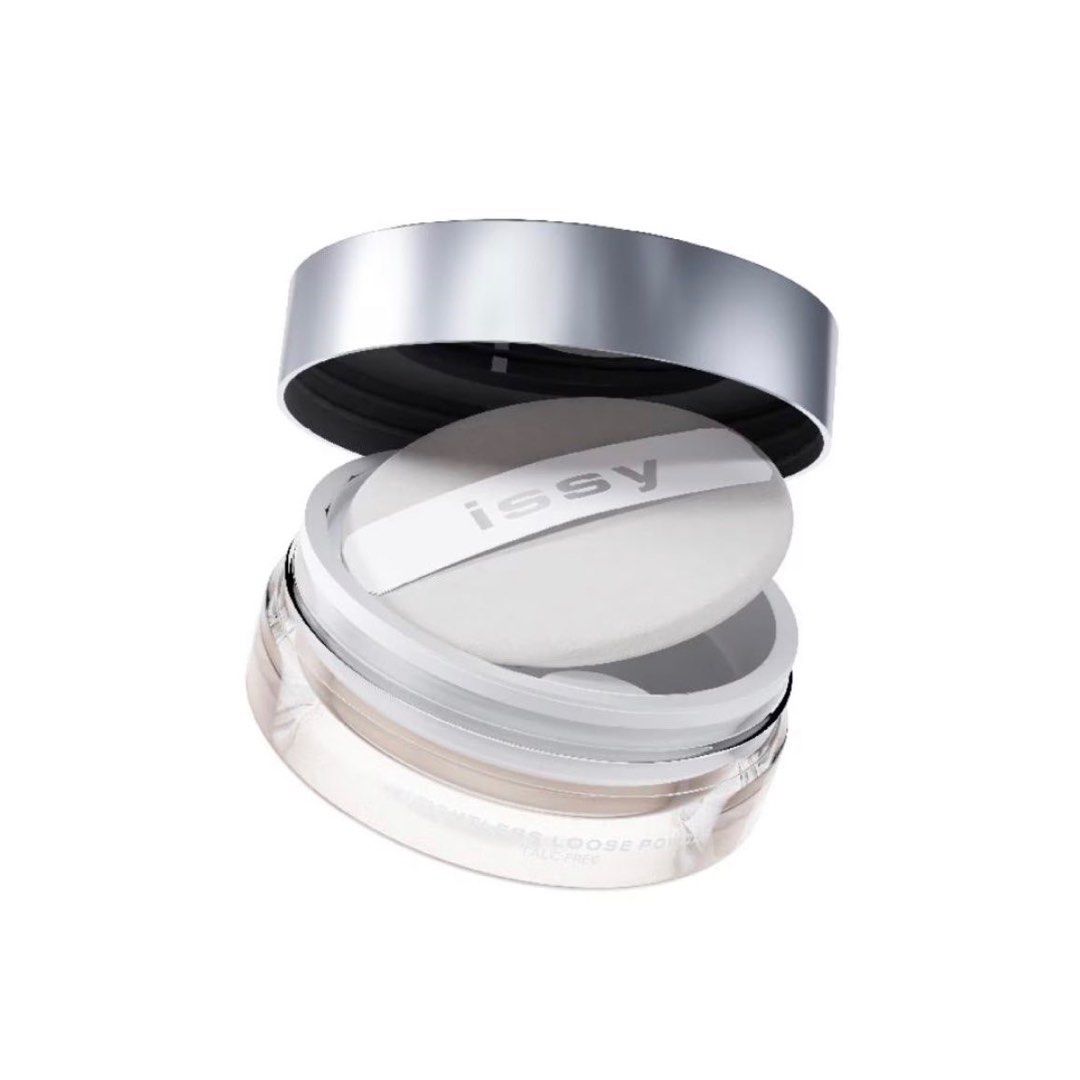 Issy & Co. Weightless Loose Powder - Radiant Finish (Category: Makeup) located in Paranaque City. Submitted by gotokloset (Listing ID 1410149429, Image 1). Description: issy & co weightless loose powder — radiant finish ⭐️ selling for ₱250 only! (bought for ₱499) tried twice lang! long dop is okay. sf ₱41 only if mm :) wts lfb for sale makeup issy shimmer.