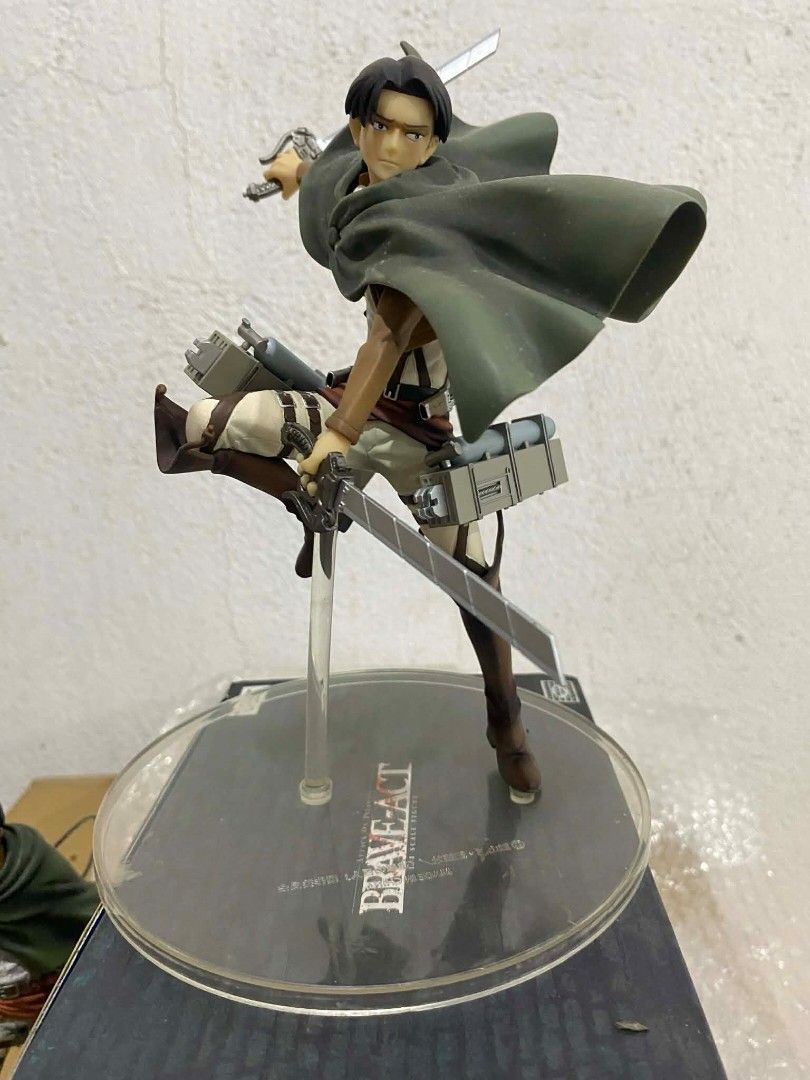 Attack On Titan Levi Ackerman Lawson figure (Category: Figurines & Statues) located in Caloocan City. Submitted by MovesLikeJeager (Listing ID 1410047642, Image 1). Description: Attack On Titan Levi Ackerman Lawson limited figure Loose condition No issues needs cleaning lang Pm if interested .