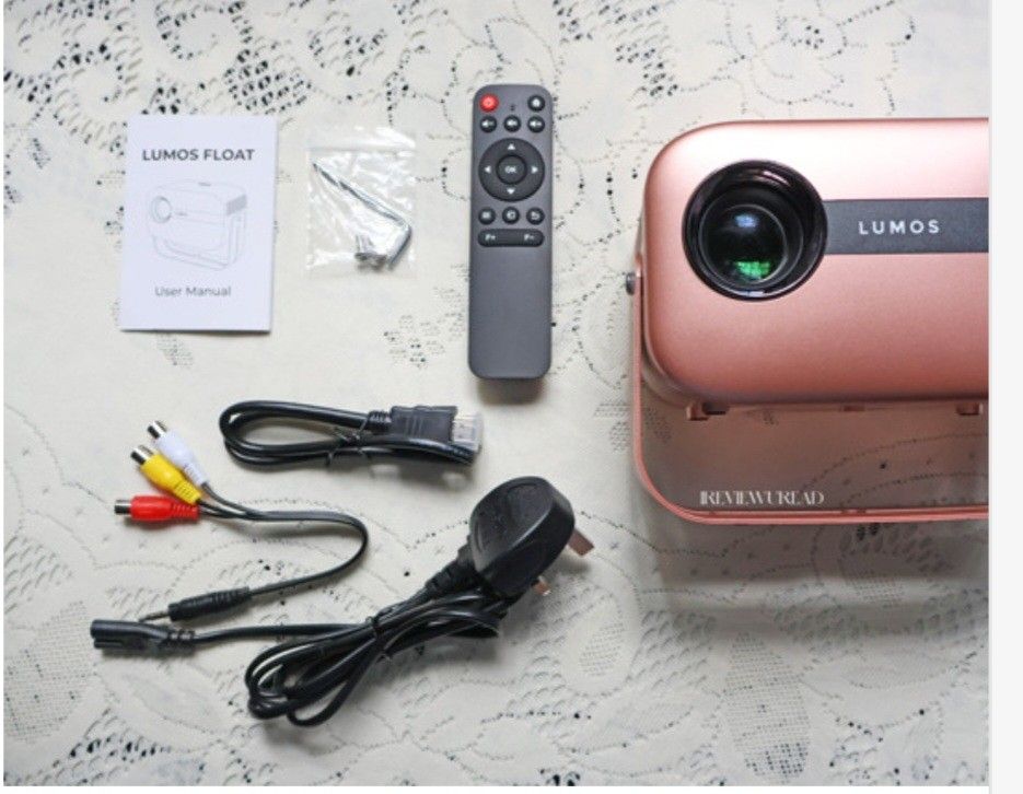 Smart Version Lumos Float 360 Projector (Category: Projectors) located in Singapore. Submitted by mibtique (Listing ID 1410139008, Image 1). Description: - Rose gold Lumos 360 Float projector - Includes remote control - Comes with all necessary cables - Stands (add-on : $20) - User manual included - Perfect for home entertainment - Ready to use.