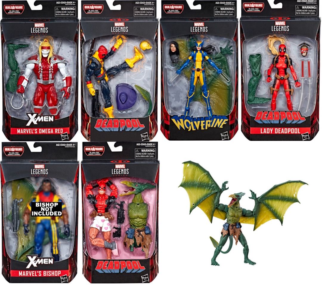 Marvel Legends Sauron Wave (Category: Figurines & Statues) located in Manila. Submitted by theboytheycallnextdoor (Listing ID 1410129537, Image 1). Description: Selling my Marvel Legends Sauron Wave — sold as a LOT only. Everything is included except Bishop. No individual figures for sale. Any inquiries about splitting the set will not be responded to. This set includes: -Omega Red -Deadpool -X-23 Wolverine -Lady Deadpool -Deadpool in boxers -Sau