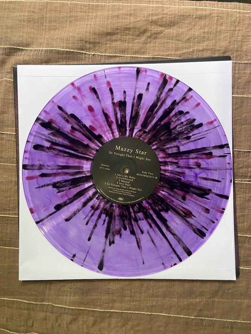 Mazzy star - So tonight I might see (Category: Vinyls) located in Cavite. Submitted by kendalllame (Listing ID 1410090649, Image 2). Description: Wts / Lfb Mazzy star - So tonight i might see RSD ( purple splatter ) 2899 🔮🫧 ‧₊˚ In great condition Cavite ✮⋆˙ Jnt / sdd.